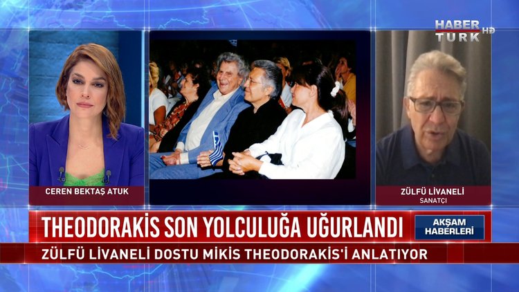 Akşam Haberleri - 9 Eylül 2021 (Zülfü Livaneli vefat eden dostu Mikis Theodorakis&#039;i anlattı)